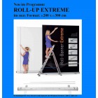 Roll Up Display 1-teilig EXTREME 150cm breit, Höhe und Motiv wählbar